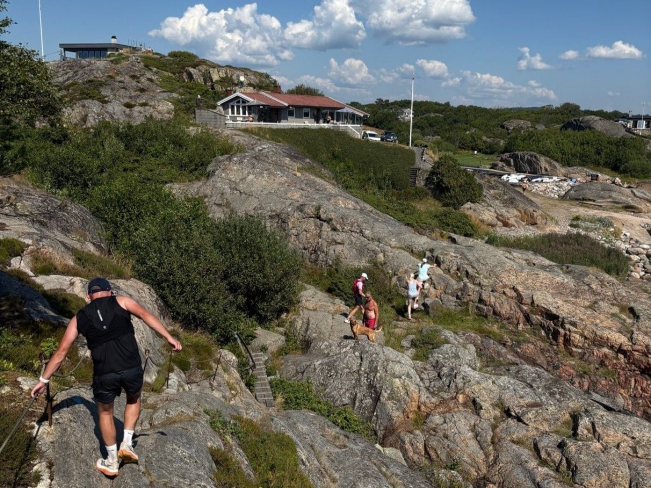 Bra løping av Anita Sletten og Kristoffer Stensrud i Kyststien Trail Larvik
